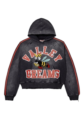 Vale Anthem distressed hoodie - Black