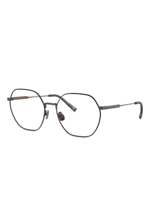 Brunello Cucinelli round-frame glasses - Black