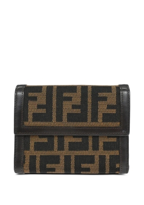 Fendi Pre-Owned 2000 Zucca canvas wallet - Brown