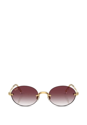 Ray-Ban x A$AP Rocky Oval sunglasses - Gold