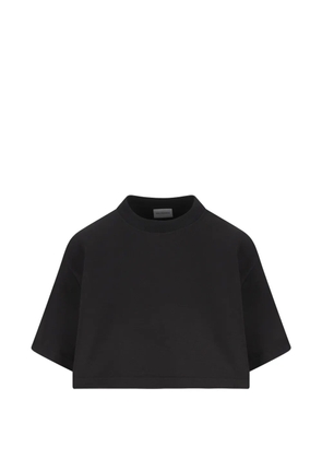 Balenciaga cropped T-shirt - Black
