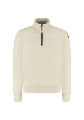 Parajumpers logo-patch sweatshirt - Neutrals