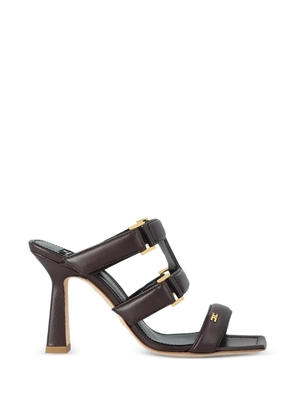 Elisabetta Franchi leather sandals - Brown