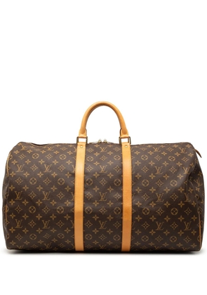 Louis Vuitton Pre-Owned 1998 Monogram Keepall 55 travel bag - Brown