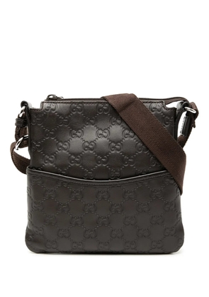 Gucci Pre-Owned 2000-2015 Guccissima crossbody bag - Brown