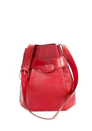 Louis Vuitton Pre-Owned 1996 Epi Sac D Epaule PM bucket bag - Red