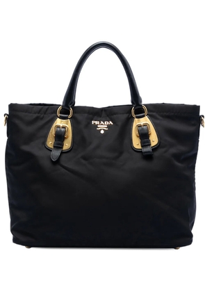Prada Pre-Owned 2013-2025 Tessuto satchel - Black