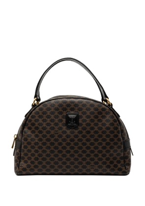 Celine Pre-Owned 20th Century Macadam Coated Canvas Dome handbag - Brown