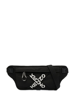 Kenzo logo-print belt bag - Black