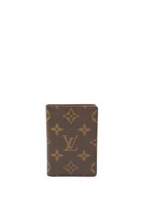 Louis Vuitton Pre-Owned 2021-2025 Monogram Pocket Organizer - Brown