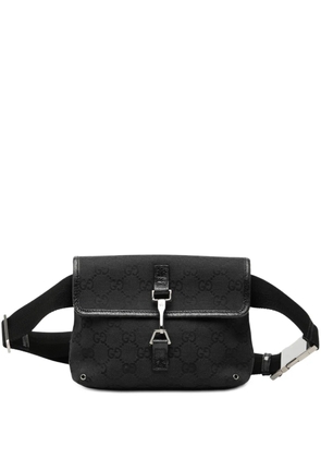 Gucci Pre-Owned 2000-2015 GG Canvas Jackie belt bag - Black