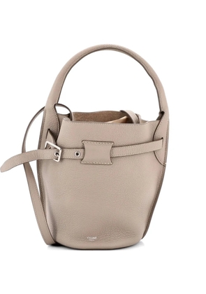 Celine Pre-Owned Big Bag Leather Nano bucket bag - Neutrals