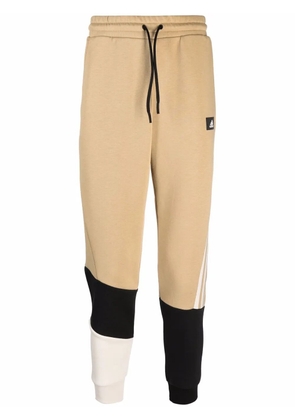 adidas colour-block track pants - Neutrals