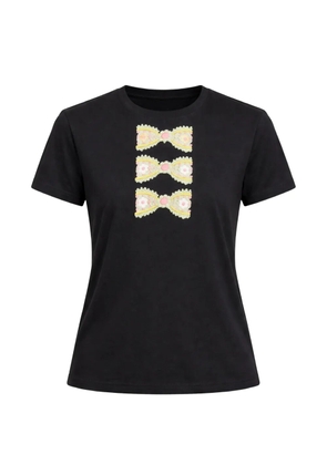 Cynthia Rowley foil printed T-shirt - Black