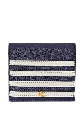 Lauren Ralph Lauren striped wallet - Blue