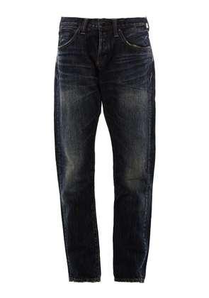 Mastercraft Union bleached straight jeans - Blue