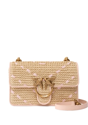 PINKO bird cross body bag - Neutrals