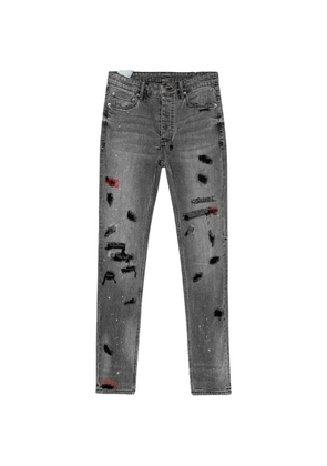 Ksubi x Juice Wrld Chitch Trashed Devil jeans - Grey