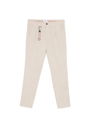 Manuel Ritz slim-fit trousers - Neutrals