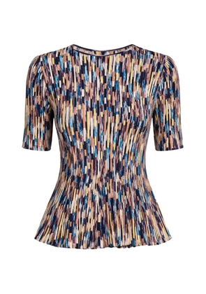 Ulla Johnson Samira peplum top - Blue