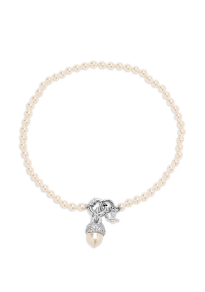 Vivienne Westwood Lucille pearl necklace - Silver