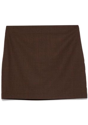 Lauren Ralph Lauren checked mini skirt - Red