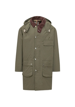 Barbour x Paul Smith hooded pocket parka - Green