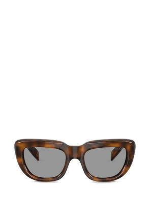 Prada Eyewear browline sunglasses - Brown
