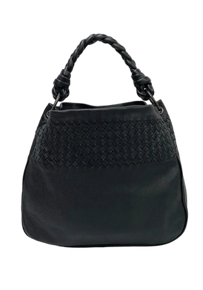 Bottega Veneta Pre-Owned 2000-2007 Nappa Intrecciato Cervo shoulder bag - Black