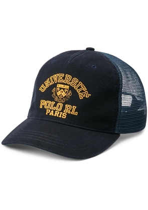 Polo Ralph Lauren graphic-print mesh-panelled cap - Blue