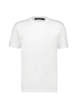Dolce & Gabbana crewneck cotton T-shirt - White