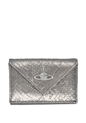 Vivienne Westwood Orb-detail wallet - Silver