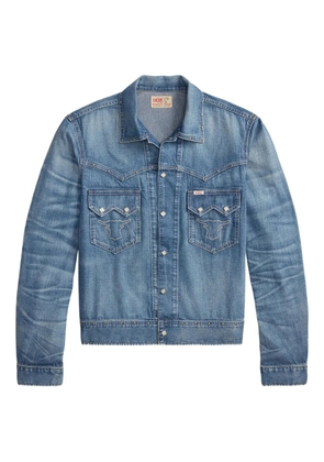 Ralph Lauren RRL studded embroidered jacket - Blue