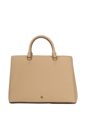 Lauren Ralph Lauren logo-plaque tote bag - Neutrals