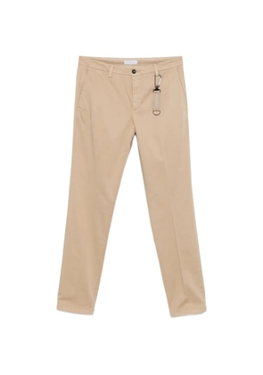 Manuel Ritz belt-loops skinny trousers - Neutrals