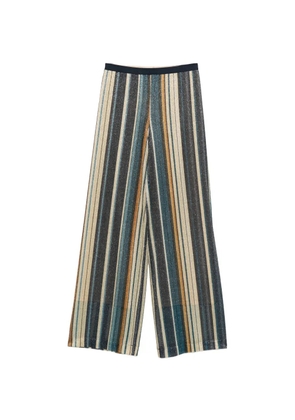 Siyu Zoe striped trousers - Blue