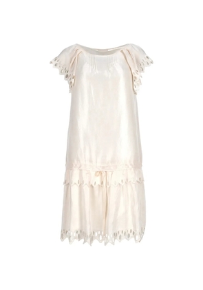 Vanessa Bruno cut-out midi dress - Neutrals