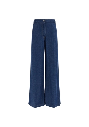 Nude Tilda wide leg high-waist jeans - Blue