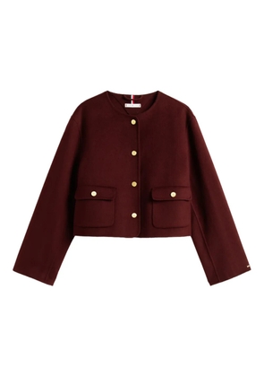 Tommy Hilfiger flap-pocketS buttoned jacket - Red