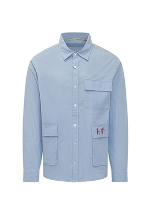 Barbour X Paul Smith pocket shirt - Blue