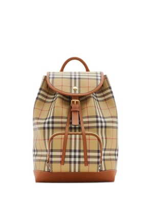 Burberry Check backpack - Neutrals