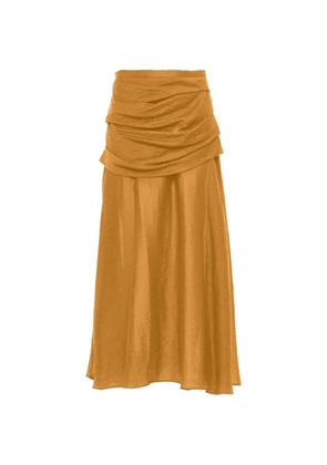 Devotion draped skirt - Yellow