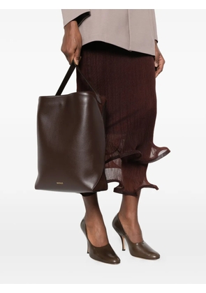 NEOUS Thea panelled shoulder bag - Brown