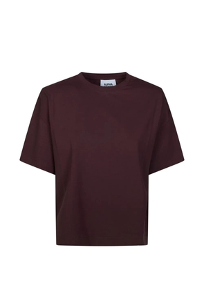 ALPHA STUDIO boxy cotton T-shirt - Red