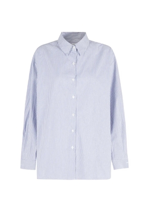 La Piscine button-up striped shirt - Blue