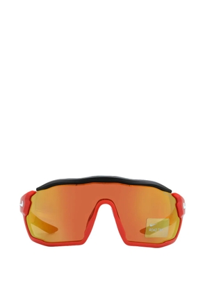 Nike Show X Rush Team Sunglasses 'Team Orange / Road Tint / Orange Mirror' - Red