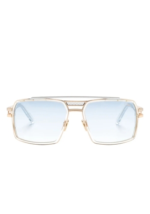Cazal 6033/3 pilot-frame sunglasses - Gold