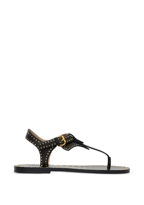 ISABEL MARANT buckle embellished sandals - Black
