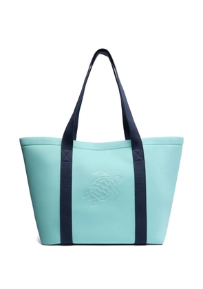 Vilebrequin printed neoprene beach bag - Blue