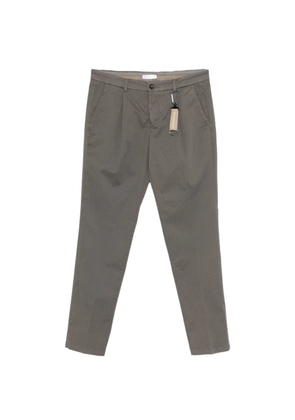 Manuel Ritz pleated twill trousers - Grey